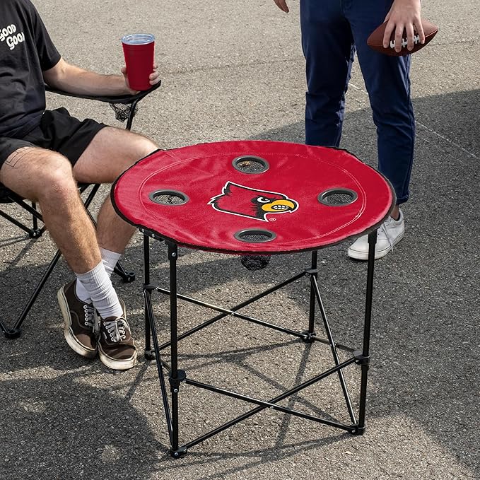 Logo Brands Officially Licensed NCAA Unisex Round Table One Size Team Color