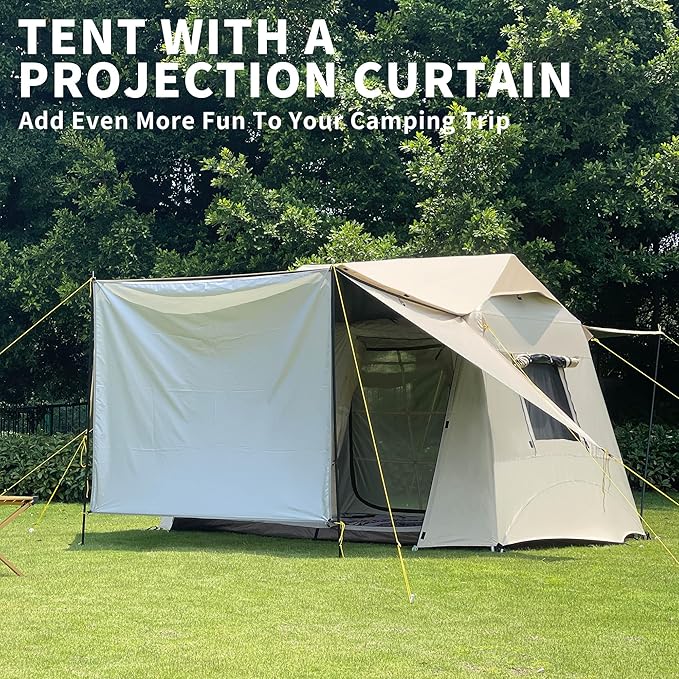 Tent for Camping 3-6 Person Family Tents with Spacious Interior Waterproof Tent with Carry Bag for Family Camping Traveling Hiking Picnic