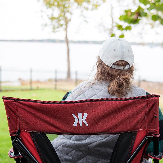 Kijaro Elite Dual Lock XXL Camping Chair Red Rock Canyon