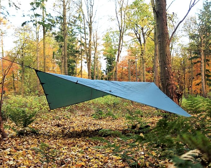 DD Hammocks - DD Tarp 4x4 - Olive Green: 13ft x 13ft