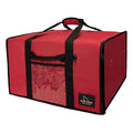 OujiuShark Insulated Pizza Bags for Delivery 20in x 20in x 12in Commercial Pizza Warmer Bag Large Pizza Carrier for Hot and Cold Food (Red)
