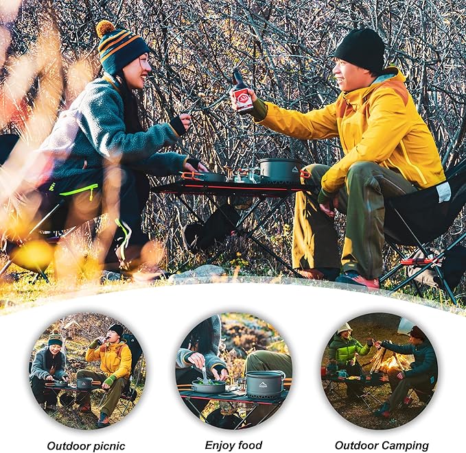 widesea Portable Camping Table Ultralight Mesh Folding Beach Table for Camping Hiking Backpacking Outdoor Picnic Mesh Folding Table with Mesh Bag