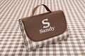 EURYNOME Custom Picnic Blanket Personalized w/Embroidery - Waterproof 600D Oxford Large Beach Mat for Camping Hiking - Add Name/Text!