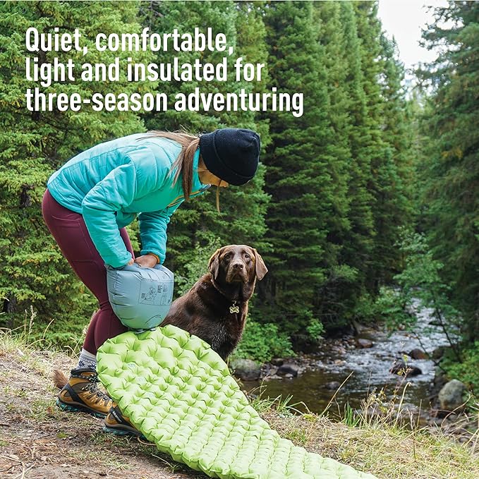 Sea to Summit Comfort Light Insulated Sleeping Pad for Backpacking and Camping Large (79 x 25 x 2.5 inches)