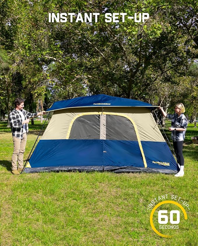 FanttikOutdoor Zeta L8 Max Camping Chari &ampZeta C8 Pro Camping Tent