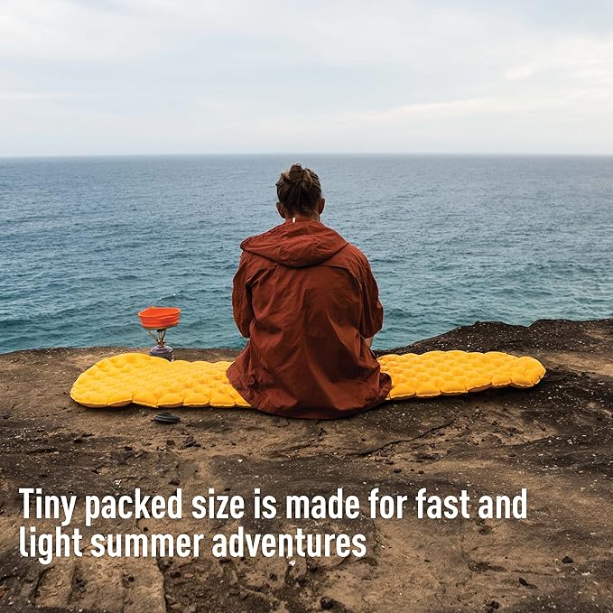 Sea to Summit Ultralight Backpacking Air Mattress Small (66 x 21.5 x 2 inches)