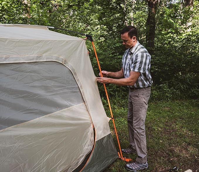 ALPS Mountaineering Ranger 1-Person Tent – Lightweight Freestanding Backpacking Tent with 7000-Series Aluminum Poles Full Rainfly &amp Compact Design for Hiking and Camping