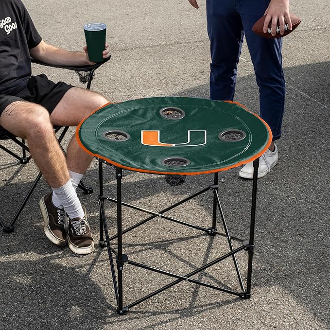Logo Brands Officially Licensed NCAA Unisex Round Table One Size Team Color