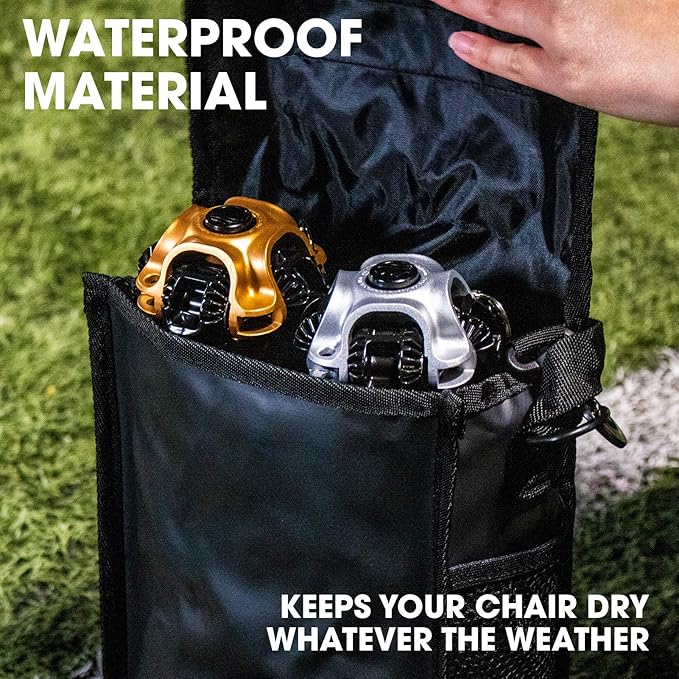 CLIQ Waterproof Chair Bag - Holds 2 4 and 6 Chairs for Camping and Outdoor Activities