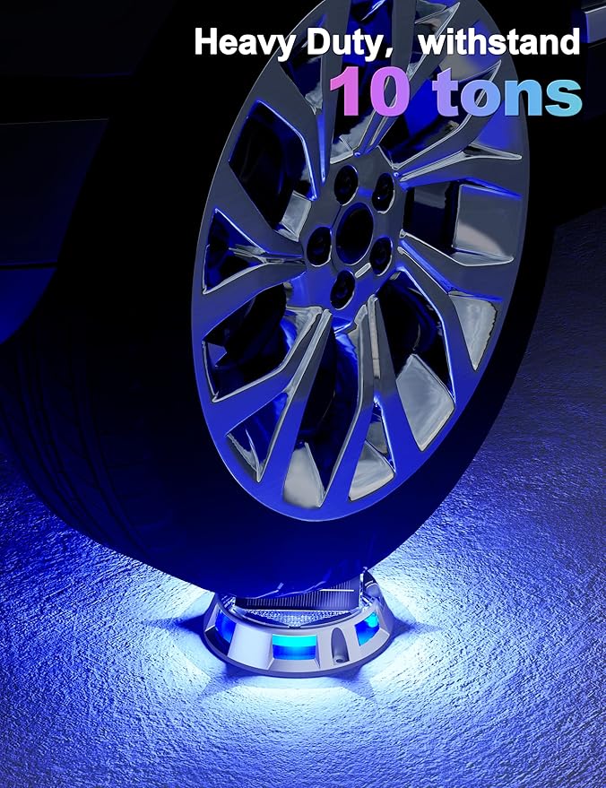 VOLISUN Solar Driveway Dock Deck Markers Marine Lights 8 Pack9 Colors in 1 Led IP67 Waterproof Outdoor Warning Step Lights for Driveway Sidewalk Walkway Pathway RGB