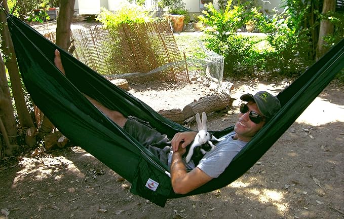 Hammock Bliss Single - Camping Hammock - Camping Essentials Portable Hammock - The Longest Single Hammock On Earth for Outside Hiking and Travel