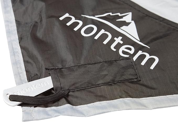 Montem Premium Pocket Blanket/Compact Picnic Beach Outdoor Camping Blanket Made from Premium Soft and Lightweight Water Resistant Material Ideal for Camping/Traveling/Hiking (Navy)