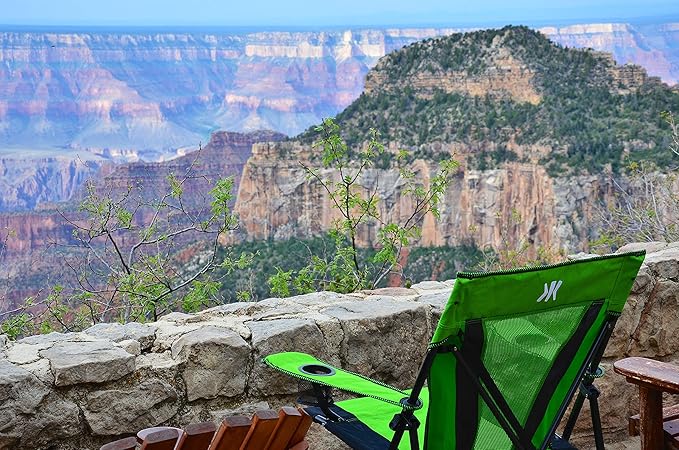 Kijaro XXL Dual Lock Portable Camping Chair - Supports Up to 400lbs - Enjoy The Outdoors in a Versatile Folding Sports &amp Outdoor Chair