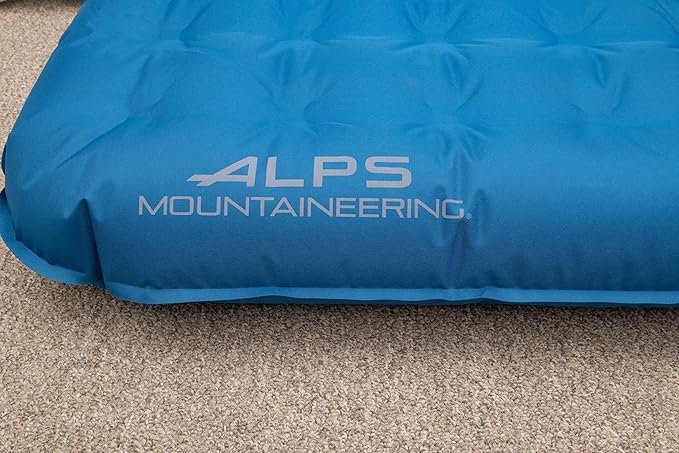 ALPS Mountaineering Vertex Air Bed Twin or Queen Inflatable Mattress Versatile Pump Included