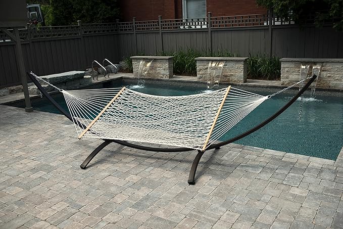 Vivere COT21 Cotton Rope Double Hammock