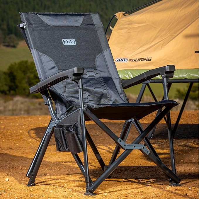 Pinnacle Camp Chair - Steel Frame - 150kg Capacity