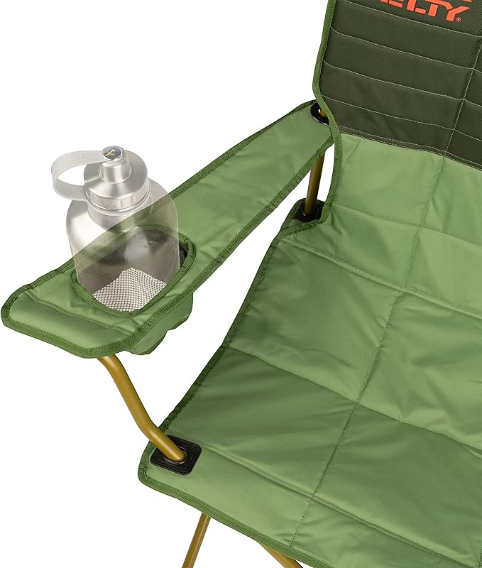 Kelty Lowdown Folding Chair Camping Seat for Backyard Parties Soccer Saturdays Concerts Beach Tailgating (Dill)