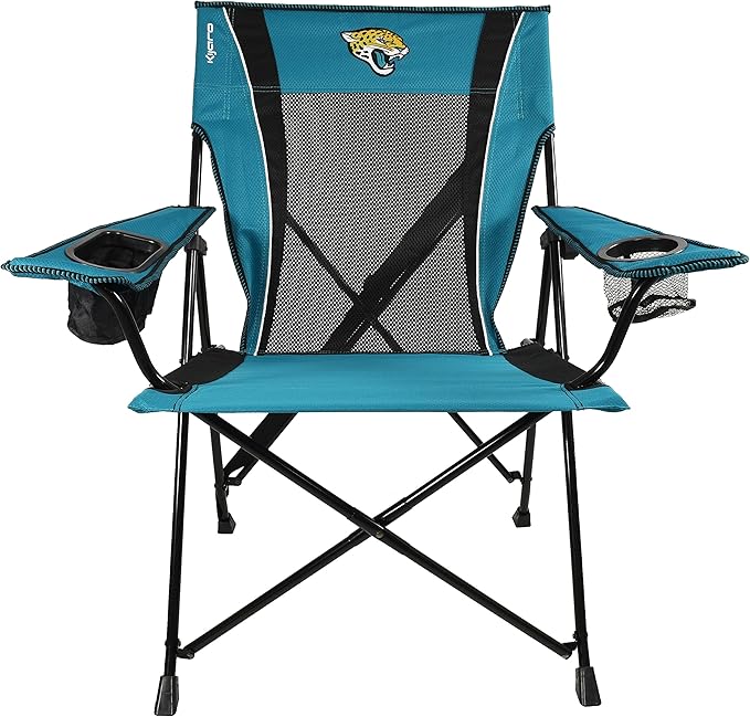 Kijaro Sports Fan Folding Chiar 26 L x 35.5 W x 37 H Jacksonville Jaguars