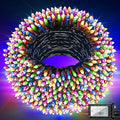 750 LED 240FT Christmas String Lights Outdoor with 12 Lighting Modes Green Wire Christmas Lights with Timer &amp Dimmable Waterproof Plug in Fairy Lights for Room Party Home Patio Xmas Multicolor