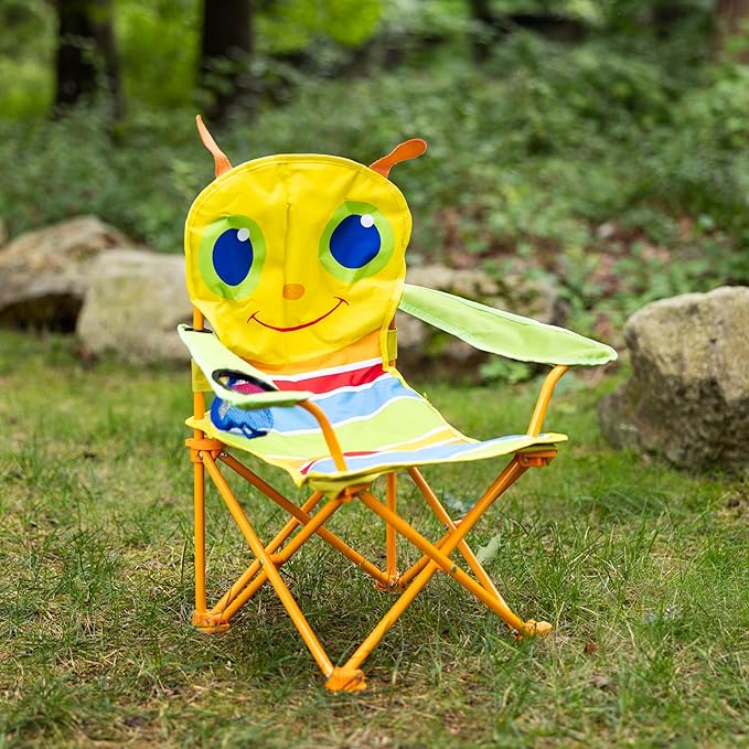 Melissa &amp Doug Sunny Patch Giddy Buggy Folding Lawn &amp Camping Chair (Frustration-Free Packaging)