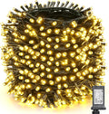 Toodour Christmas Lights Outdoor 328ft 1000 LED String Lights Timer Waterproof 8 Modes Outdoor Christmas String Light - Twinkle Light for Tree Home Garden Yard Wedding Party Xmas Decor(Warm White)