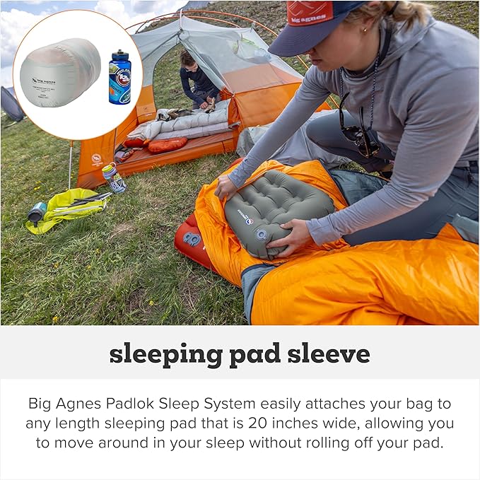 Big Agnes Torchlight EXP - 650 RDS DownTek Ultralight Sleeping Bag Backpacking Gear Compact Cold Weather Camping Mummy