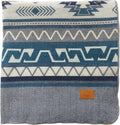 Inca Aztec Throw Queen King Blanket | Southwest Indian Navajo Boho Style | Native Cover for Camping Bedding Couch Vanlife | Faux Alpaca Lightweight Hypoallergenic (Condor Gray Throw)