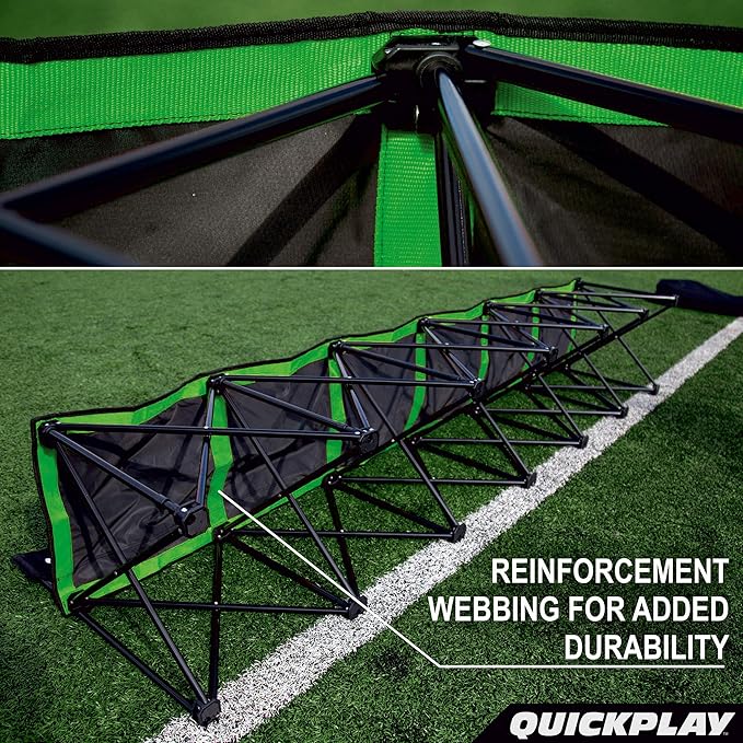 QUICKPLAY PRO Portable Folding Bench – Available in 4 6 and 9 Seats &amp 6-Seat Shelter | Heavy-Duty Fast Set-Up Seating for Sports Camping and Outdoor Activities