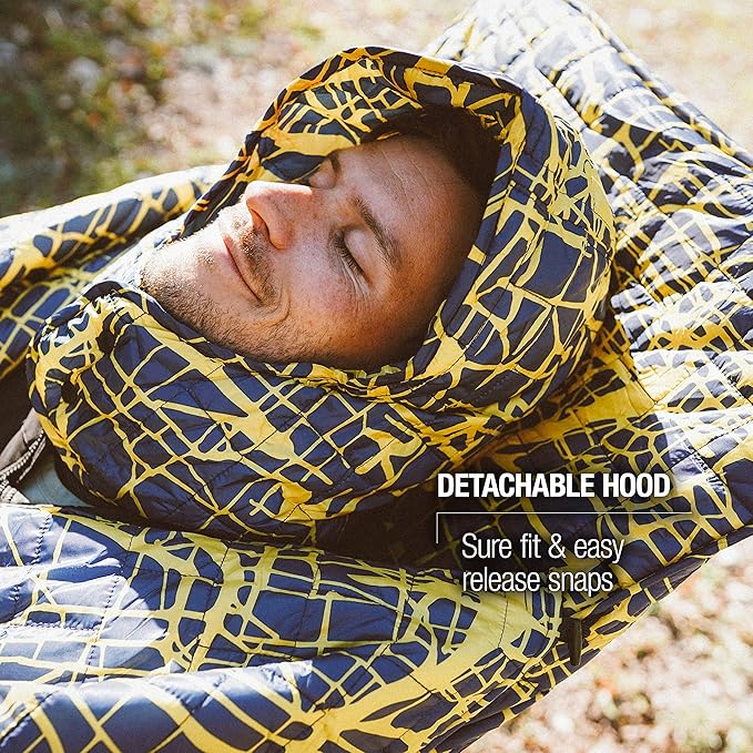 Helinox Toasty Wraparound Hooded Blanket Savanna/Playa Flow Line