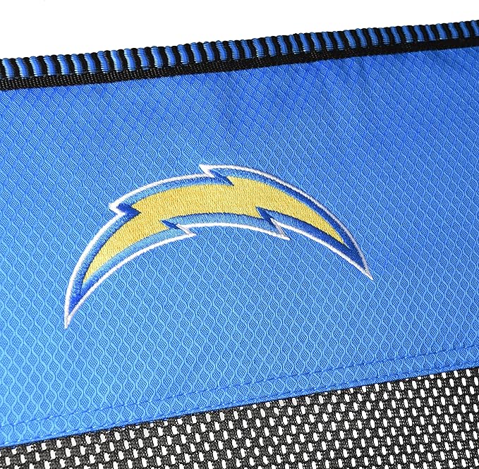 Kijaro Sports Fan Folding Chair 26 L x 35.5 W x 37 H Los Angeles Chargers