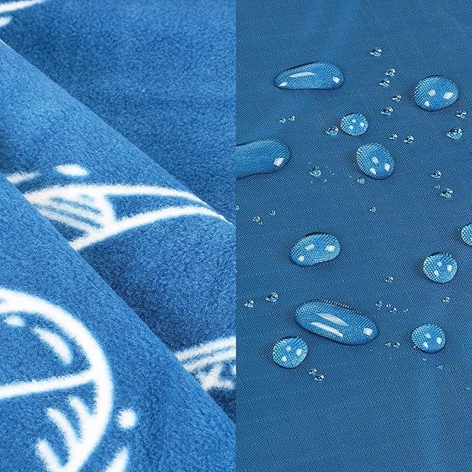 Catalonia Waterproof Stadium Blanket Windproof Wearable Poncho for Football Sideline &amp Sports Events for Fans Portable Durable Outdoor Blanket for Camping &amp Tailgating