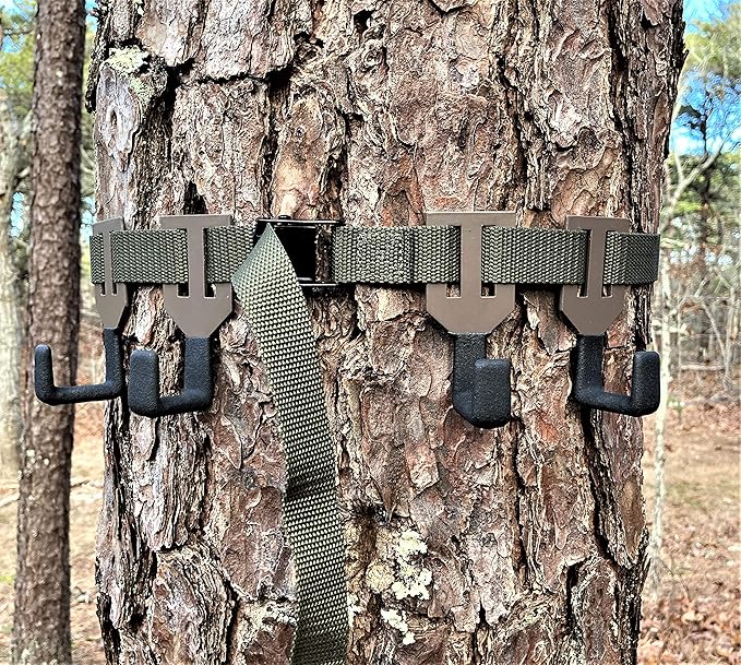 Camping Gear Hanger - NO Plastic Parts - GET Your Gear Off The Ground and Out of The Dirt! Organize Your Camp