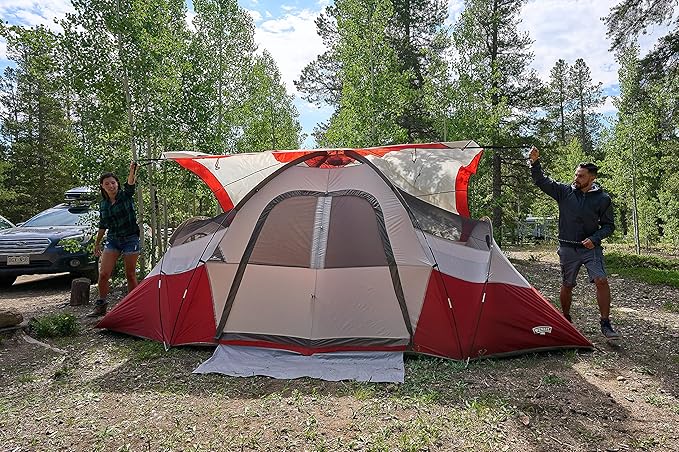 Wenzel Modified Dome Camping Tent for Car Camping Traveling Festivals and More