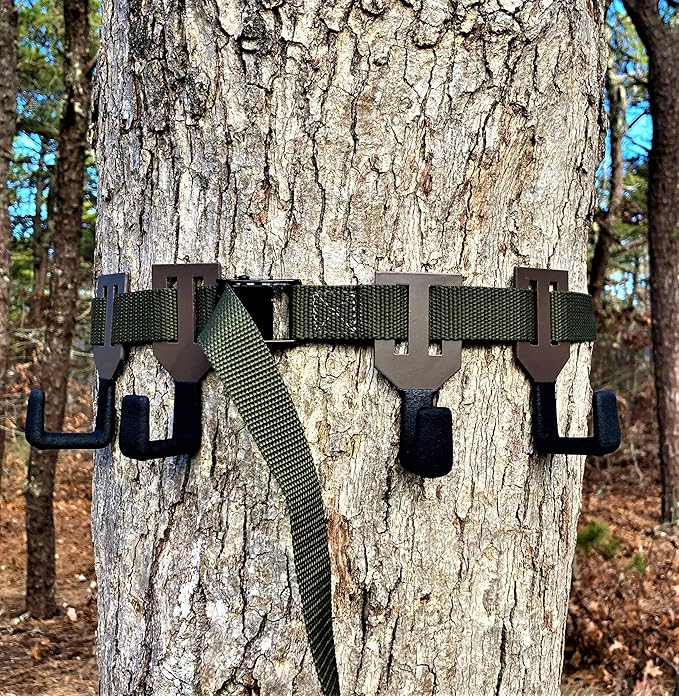 Camping Gear Hanger - NO Plastic Parts - GET Your Gear Off The Ground and Out of The Dirt! Organize Your Camp
