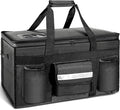 MyLifeUNIT Insulated Cooler Bag for Food &amp Pizza Delivery Bag Suitable for Car Bike Camping Picnic Beach Large Size
