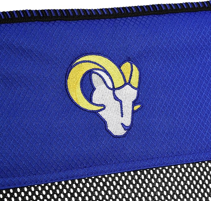 Kijaro Sports Fan Folding Chair 26 L x 35.5 W x 37 H Los Angeles Rams