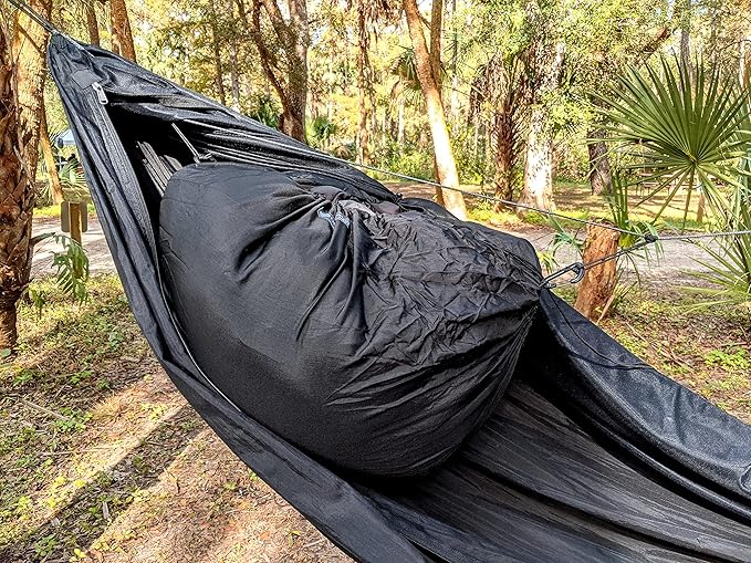 Go Outfitters Gear Loft for Hammock Camping - Ample Storage Space for Your Gear - Hangs from Your Hammock Ridgeline