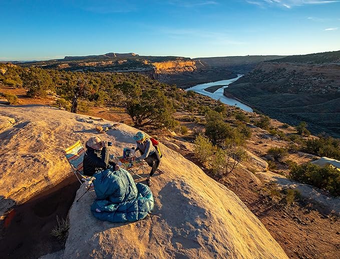 Big Agnes Big Six Armchair - Deluxe Comfort with Built-in Cup Holders | Tall Back Wide Seat | Packable &amp Quick Setup | Lightweight Backpacking &amp Camping Chair