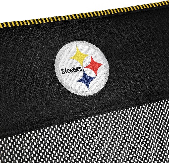 Kijaro Sports Fan Folding Chair 26 L x 35.5 W x 37 H Pittsburgh Steelers
