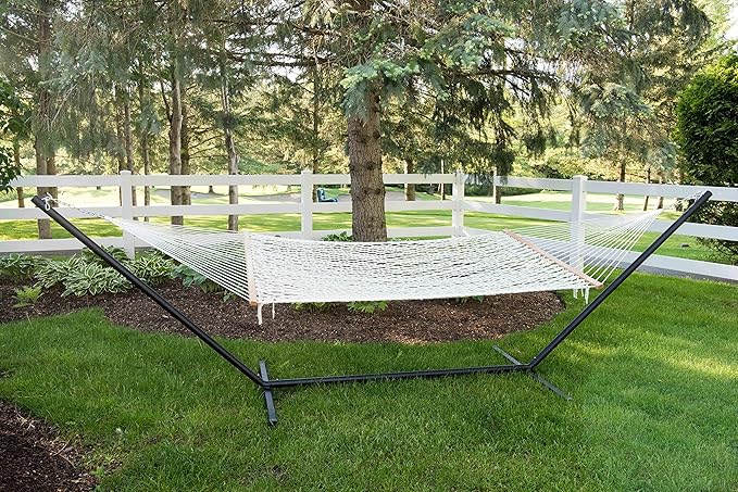 Vivere COT21 Cotton Rope Double Hammock