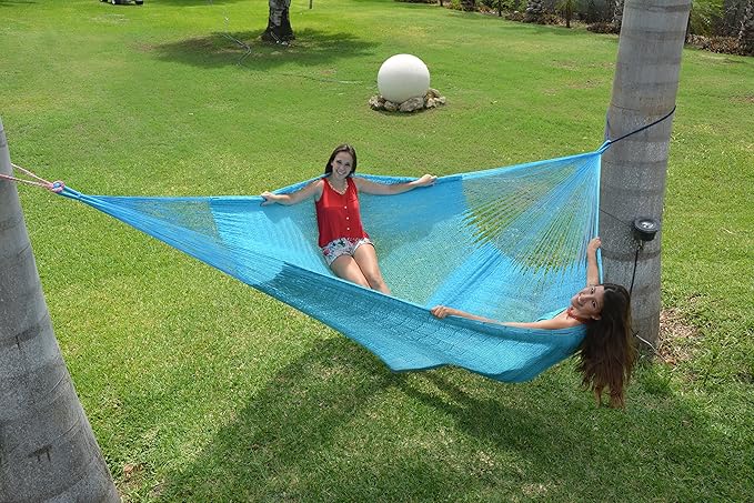 HAMMOCKS RADA TM - Jumbo Size Sky Blue - Largest Hammock by UPS in 2 Days at Door