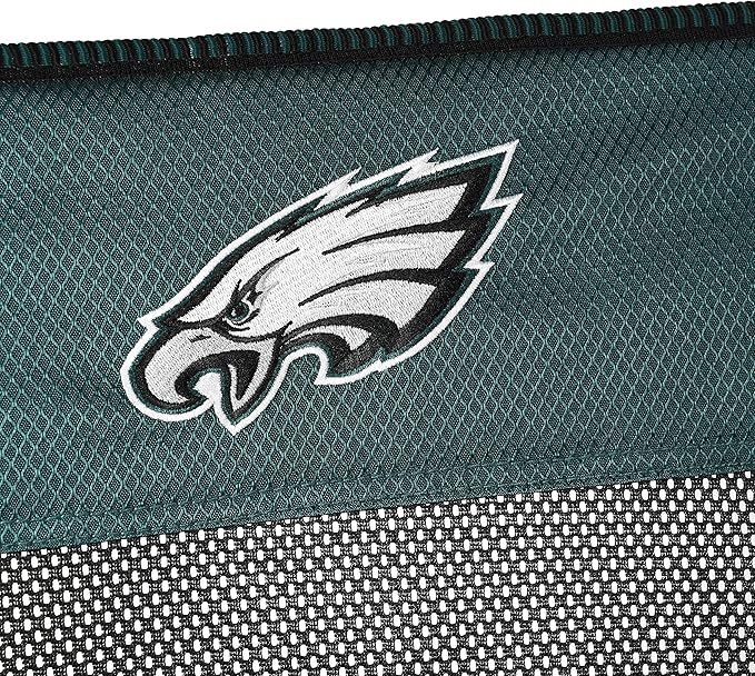 Kijaro Sports Fan Folding Chair 26 L x 35.5 W x 37 H Philadelphia Eagles