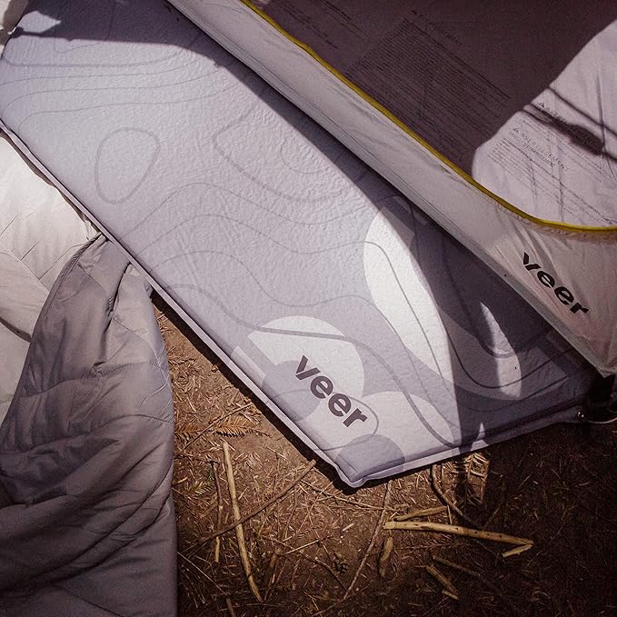 Veer Air Pad - Self-Inflating Padded Floor Cushion - Designed to Fit Securely Under Basecamp