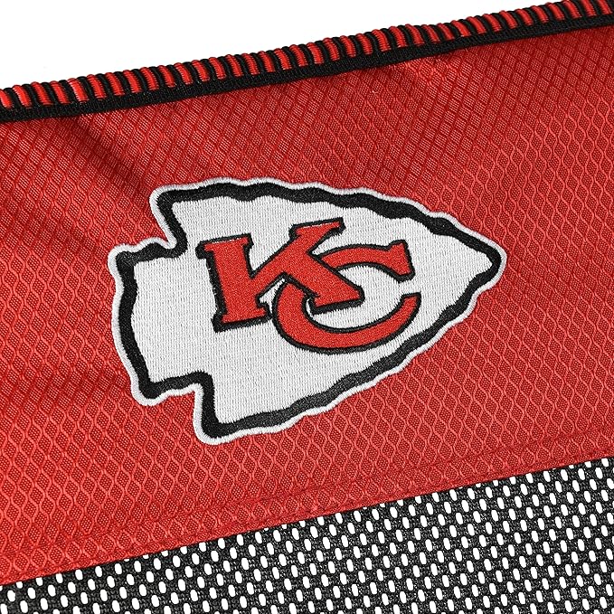 Kijaro Dual Lock Pro Sports Fan Folding Chair 26 L x 35.5 W x 37 H Kansas City Chiefs
