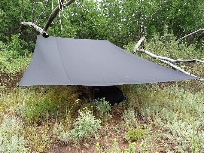 Hammock Bliss Extra Large Rain Fly - Waterproof Tent Tarp Rain Fly and Hammock Shelter to Cover Your Hammock &amp Your Gear – Massive Coverage to Make Hammock Camping A Dry Rain Free Experience
