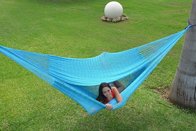HAMMOCKS RADA TM - Jumbo Size Sky Blue - Largest Hammock by UPS in 2 Days at Door