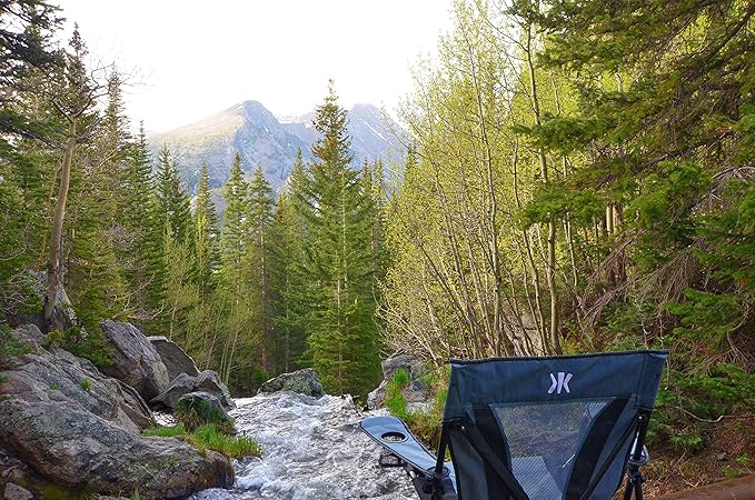 Kijaro XXL Dual Lock Portable Camping Chair - Supports Up to 400lbs - Enjoy The Outdoors in a Versatile Folding Sports &amp Outdoor Chair