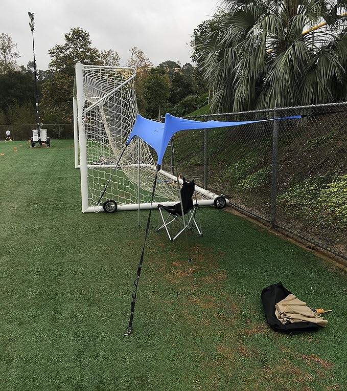 Neso Sidelines 1 Sports Tent - Lightweight and Portable Sun Shelter and Shade Tent for Outdoor Activities - Patented Reinforced Corners - UPF 50+ Sun Protection - 5.5 ft Tall 7 x 4.5 ft