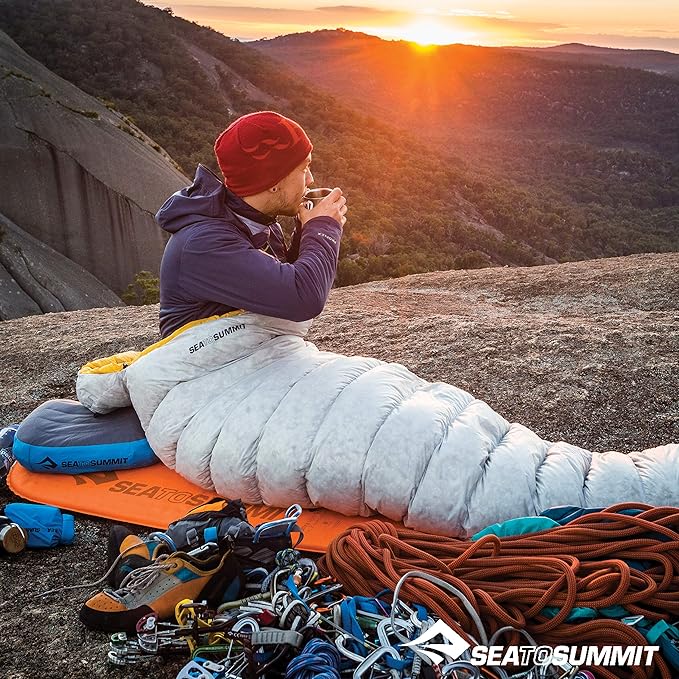Sea to Summit Ultralight Self-Inflating Foam Sleeping Pad for Backpacking and Camping Large (78 x 25 x 1 inches)